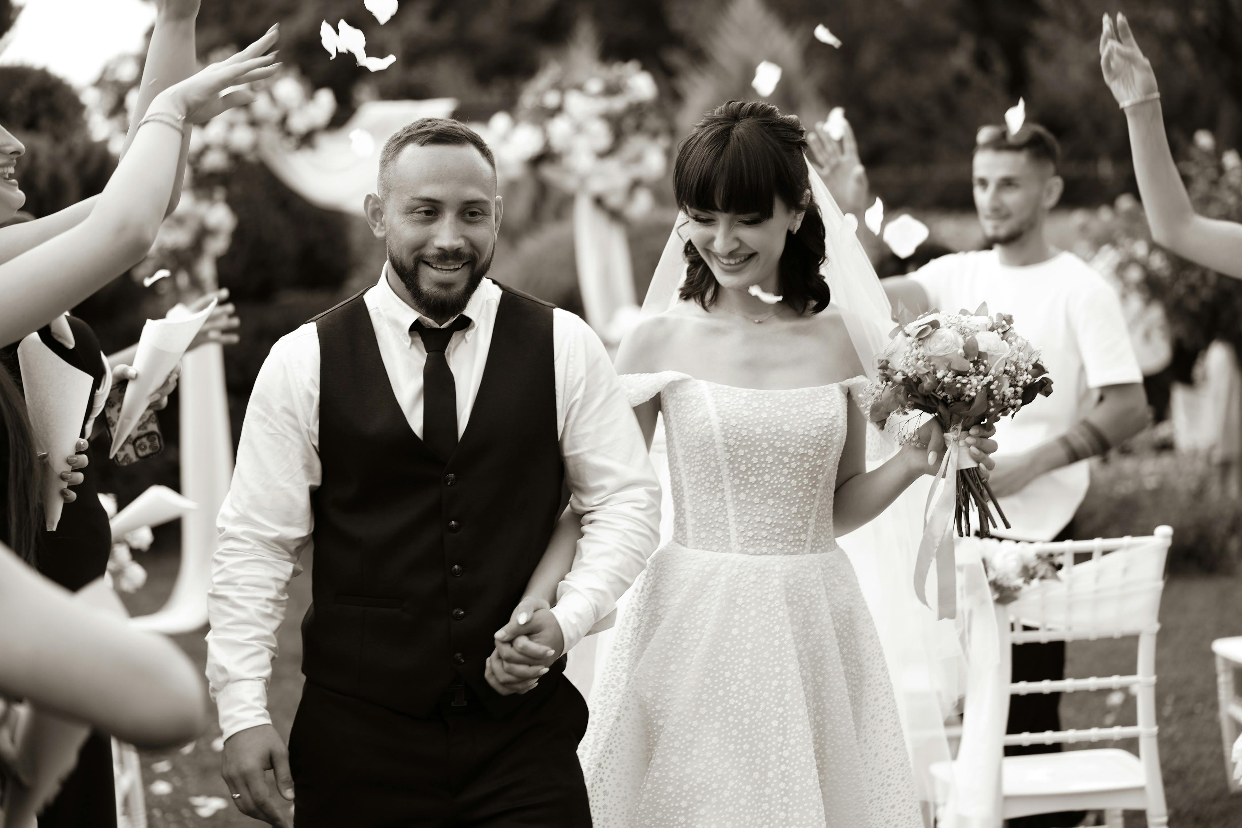 bride and groom